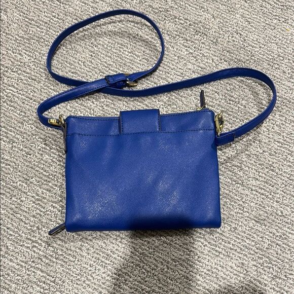 Liz Claiborne Blue Crossbody Bag - Picture 2 of 3